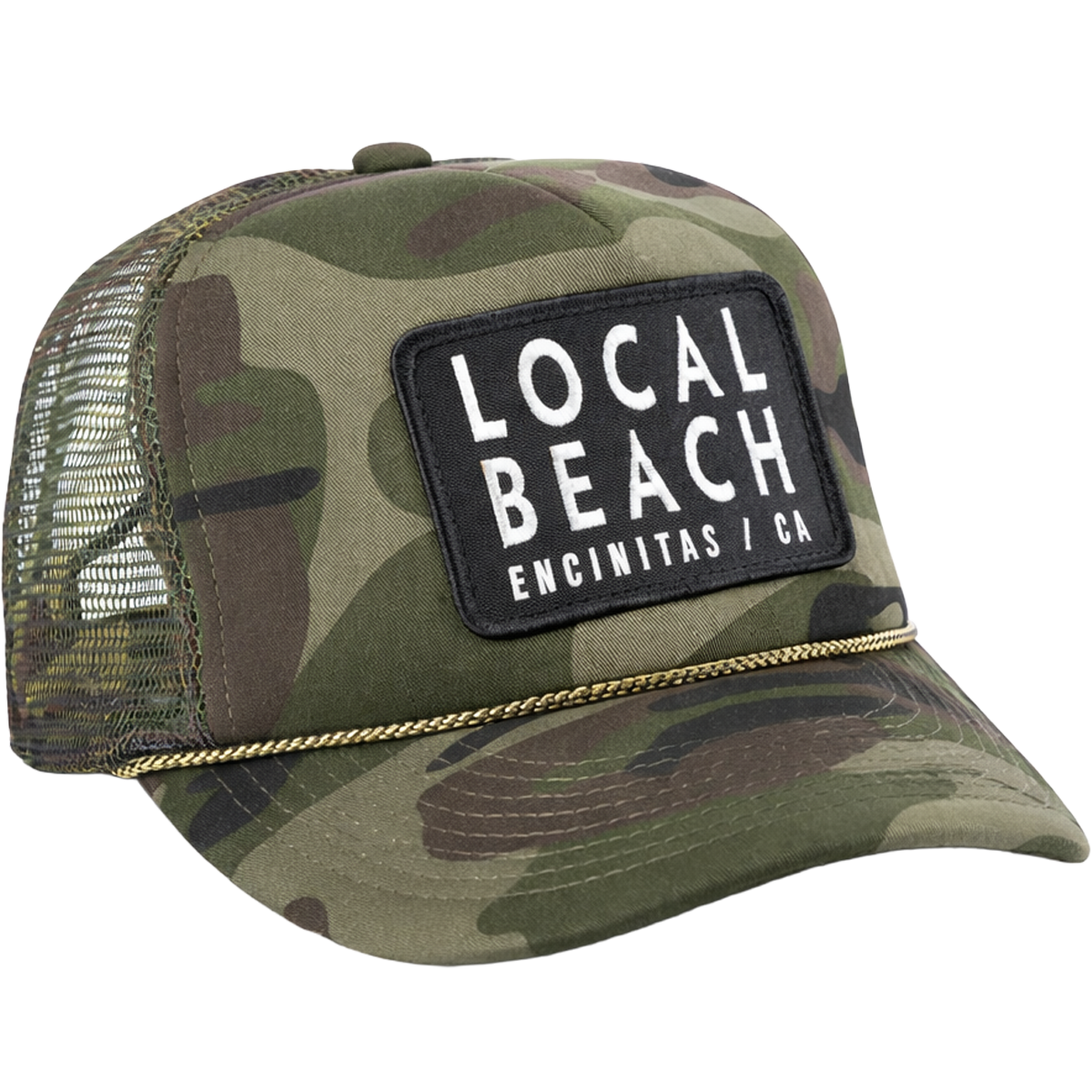 Local Beach Patch Trucker Hat alternate view