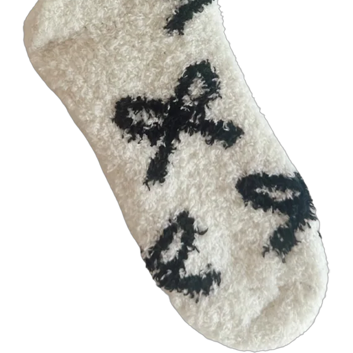 Local Beach Bow Cozy Socks alternate view