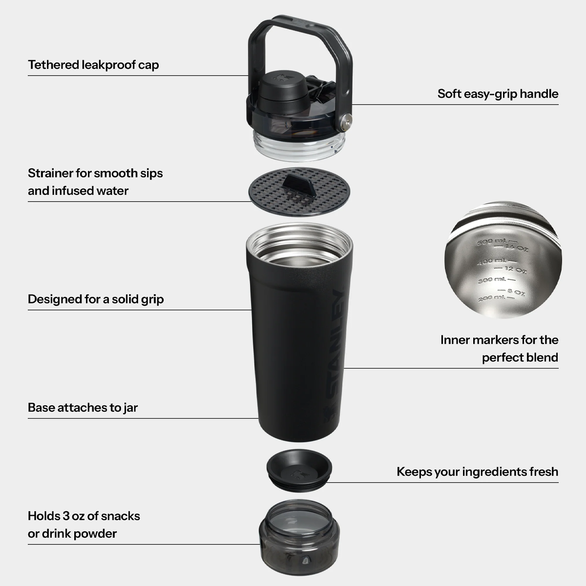 Activate 20 oz Shaker Bottle – Sports Basement