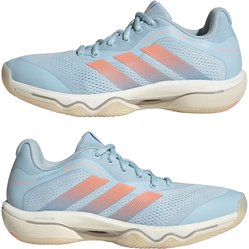 Women's Crazyflight 7, Women's Crazyflight 7 in Clear Sky Frozen Turbo Off White mirrored lateral view