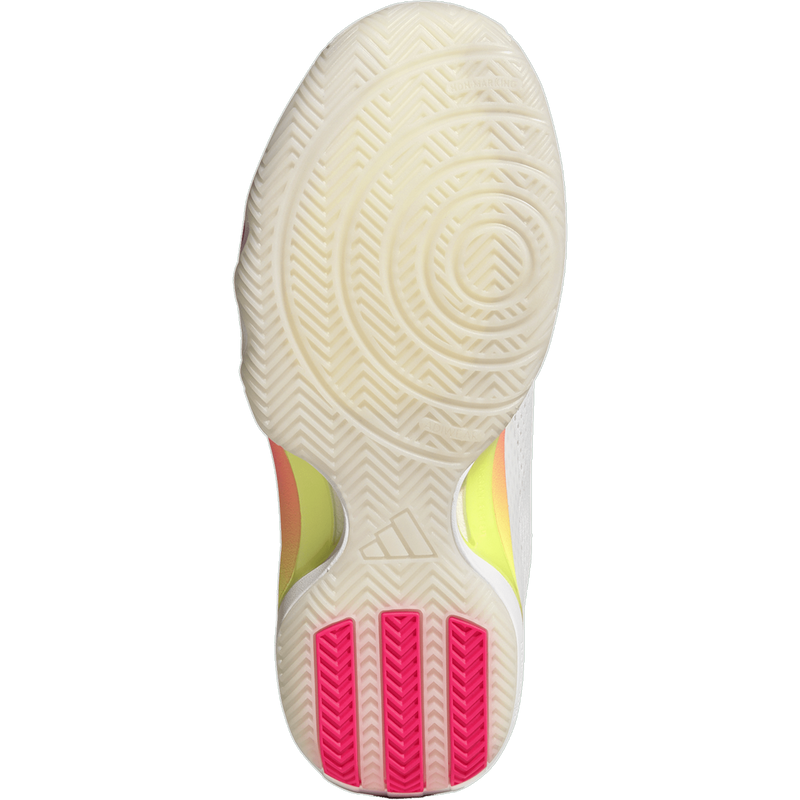 Women's Crazyflight 7 Mid, Women's Crazyflight 7 Mid in Cloud White Tech Grey Solar Turbo bottom view