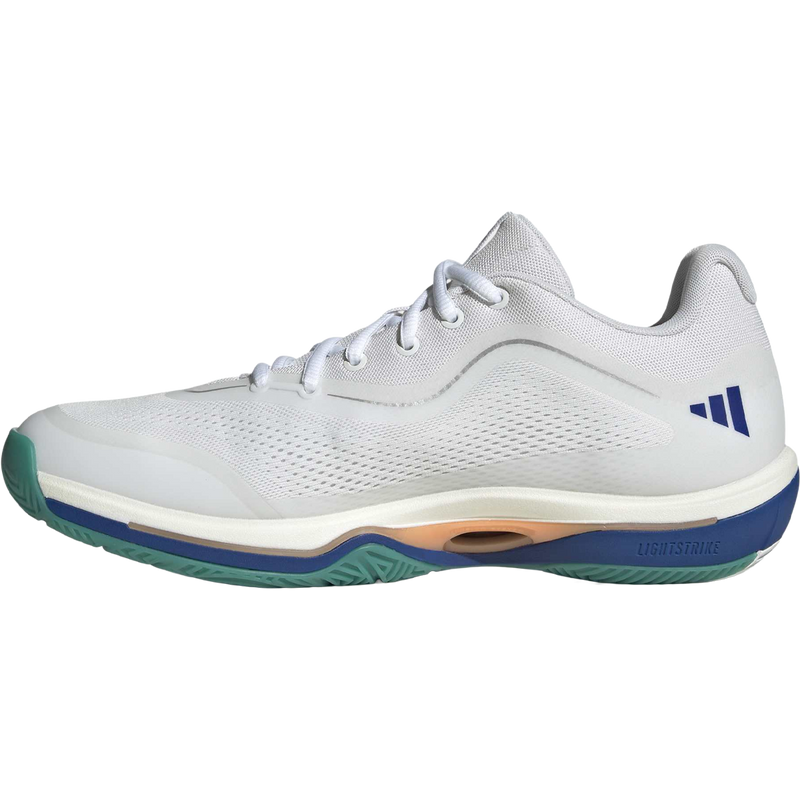 Men's Crazyflight 7, Men's Adidas Crazyflight 7 in Equipment Green/White/Royal Blue lateral view