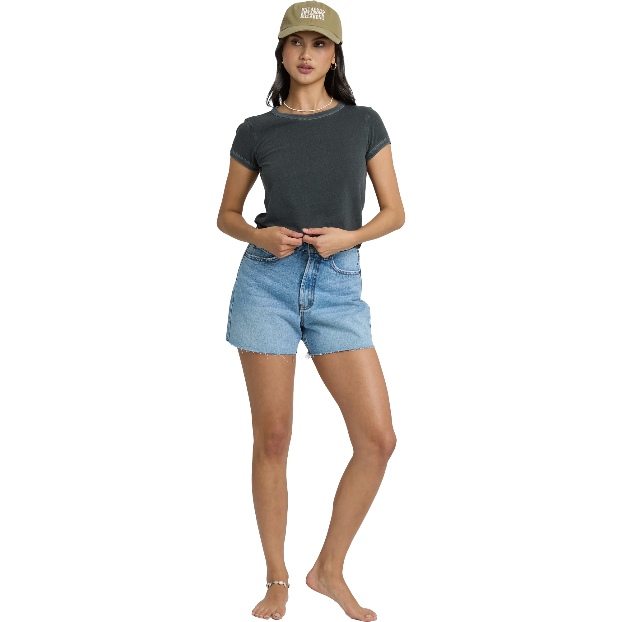 Women's Daily Short Sleeve Knit Tee alternate view