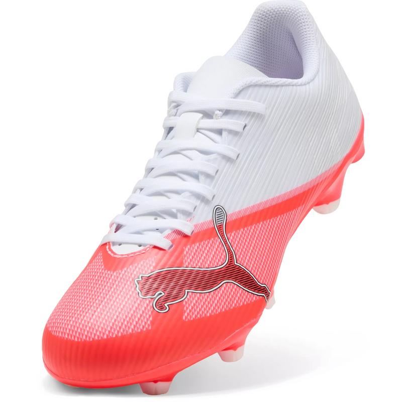 Youth Ultra 7 Play FG/AG, Puma Youth Ultra 7 Play FG/AG in 01-Ultra Red/Puma Black/Puma White front left top