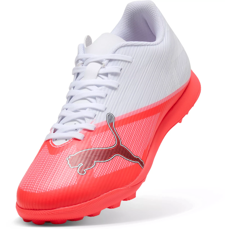 Youth Ultra 7 Play TT, Puma Youth Ultra 7 Play TT in 01-Ultra Red/Puma Black/Puma White left front top