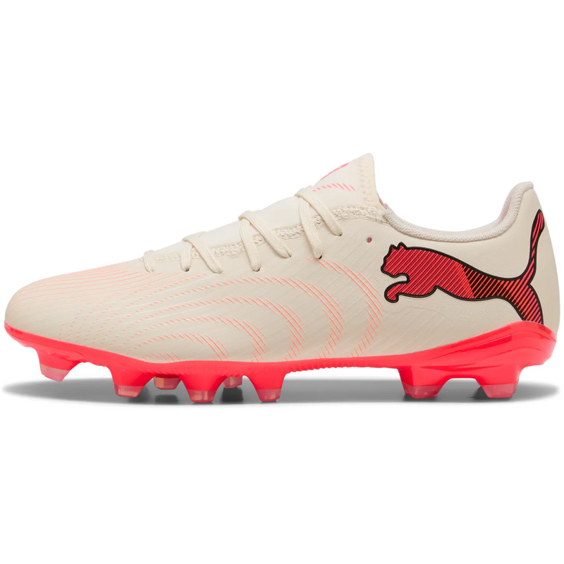 Future 9 Play FG/AG, Puma Future 9 Play FG/AG in 01-Sugared Almond/White/Ultra Red/Black left profile