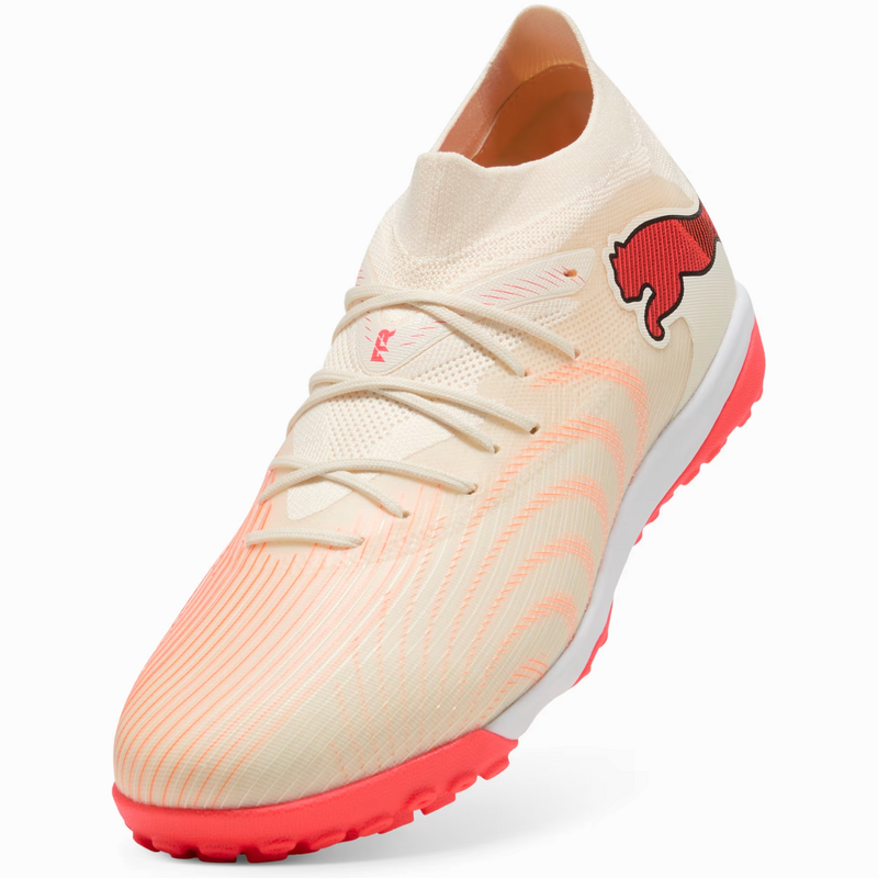 Future 9 Match TT, Puma Future 9 Match TT in 01-Sugared Almond/White/Ultra Red/Black front left top