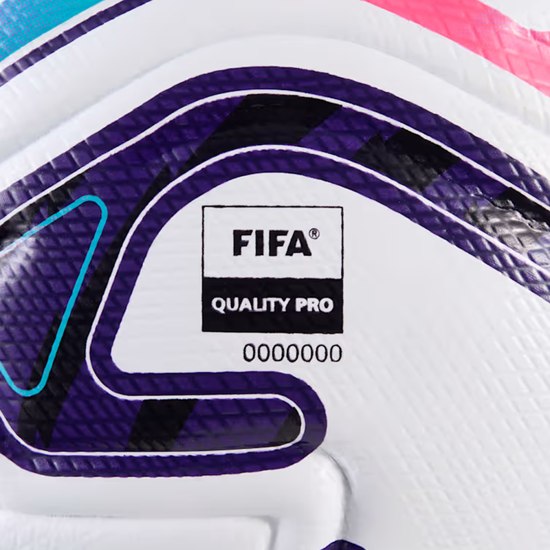 Stellar NITRO Ultimate PL React Ball, Puma Stellar NITRO Ultimate PL React Ball in White Multicolor with FIFA detail
