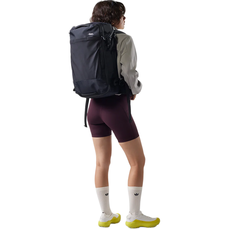 GlobeRider 35 Travel Pack, Matador GlobeRider 35 Travel Pack in Black on model