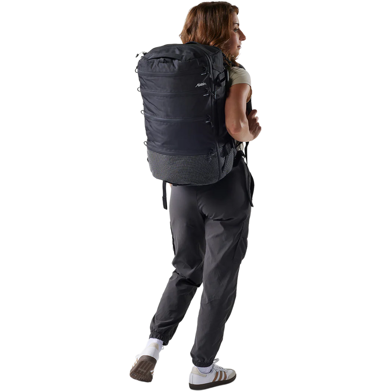 SEG28 Travel Pack, Matador SEG28 Travel Pack in Black on model