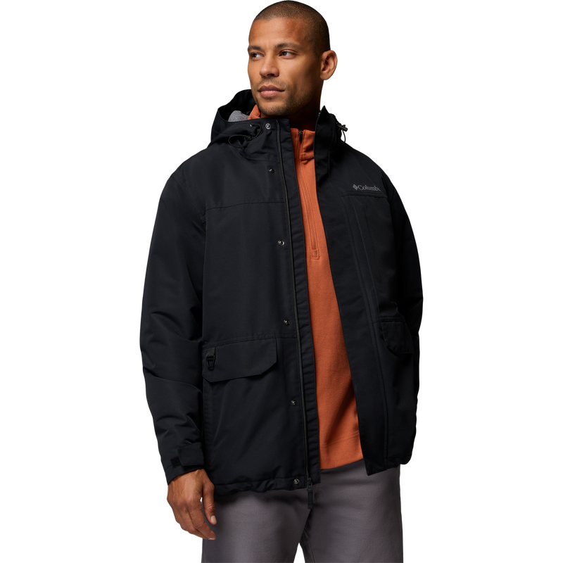 Columbia Men's Landroamer Fleece Lined Jacket in Black