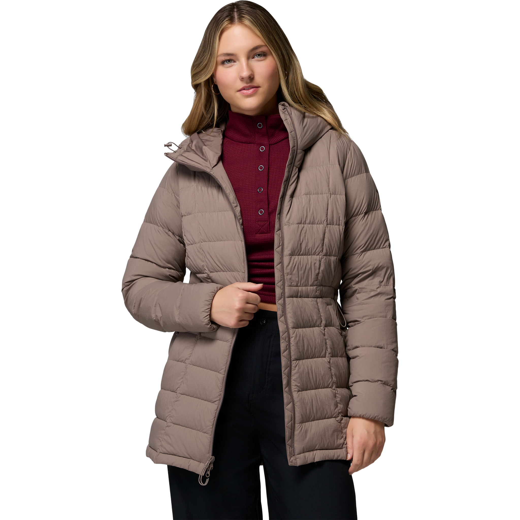 Columbia Women's Ardenwood Mid Down Jacket in Iron