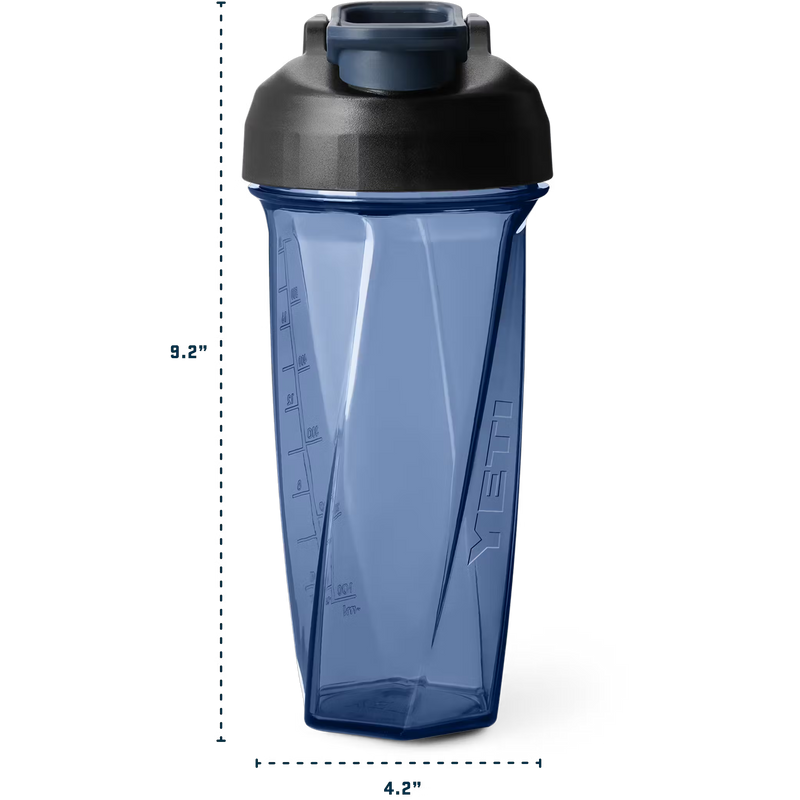 Yonder 27 oz Shaker Bottle, Yeti Yonder 27 oz Shaker Bottle dimensions