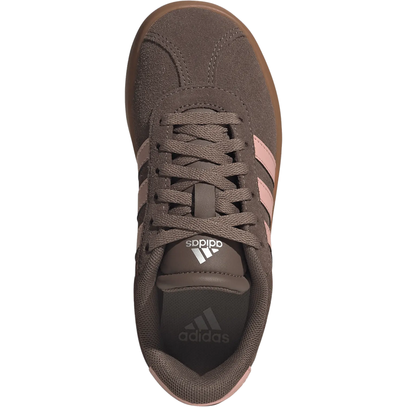 Youth VL Court 3.0, Adidas Youth VL Court 3.0 in Earth Strata Semi Frozen Turbo Amber Gum top view