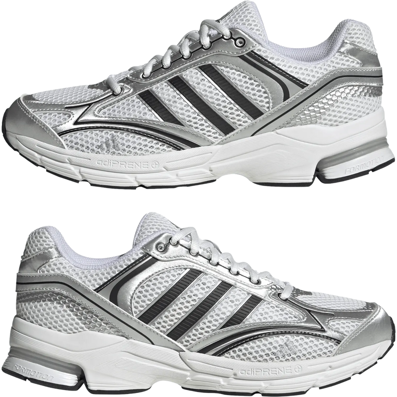 Men's Spiritain 2000, Adidas Men's Spiritain 2000 in footwear white silver metallic side by side lateral view