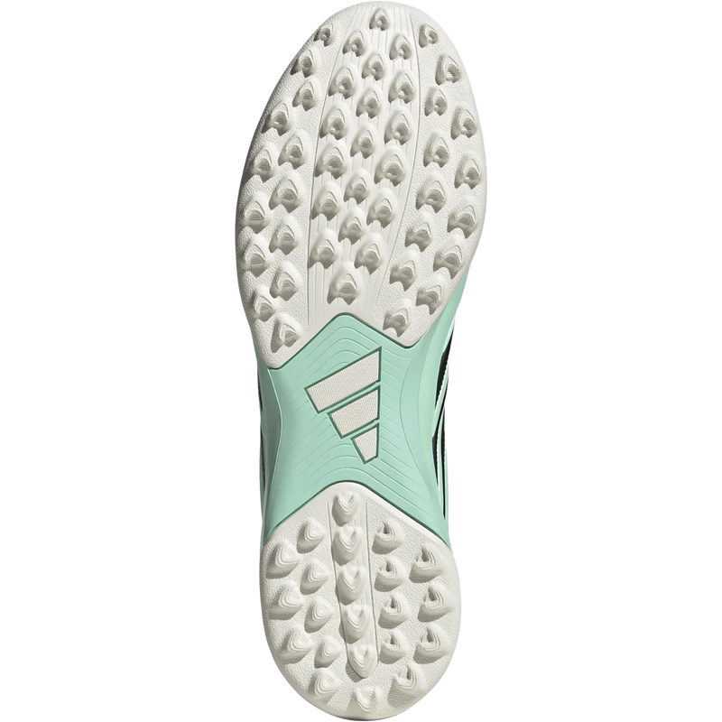 Copa Pure IV Club TF, Adidas Copa Pure IV Club TF in Clear Mint Core Black Cloud White cleat detail