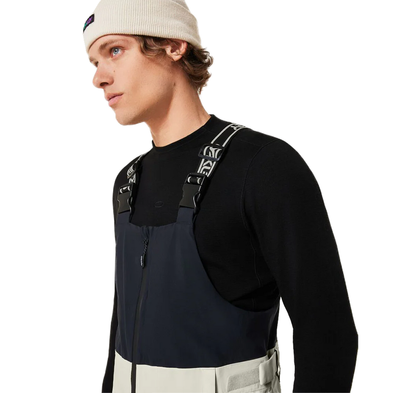 Men's TNP Shell Bib, Oakley Men's TNP Shell Bib chest zipper