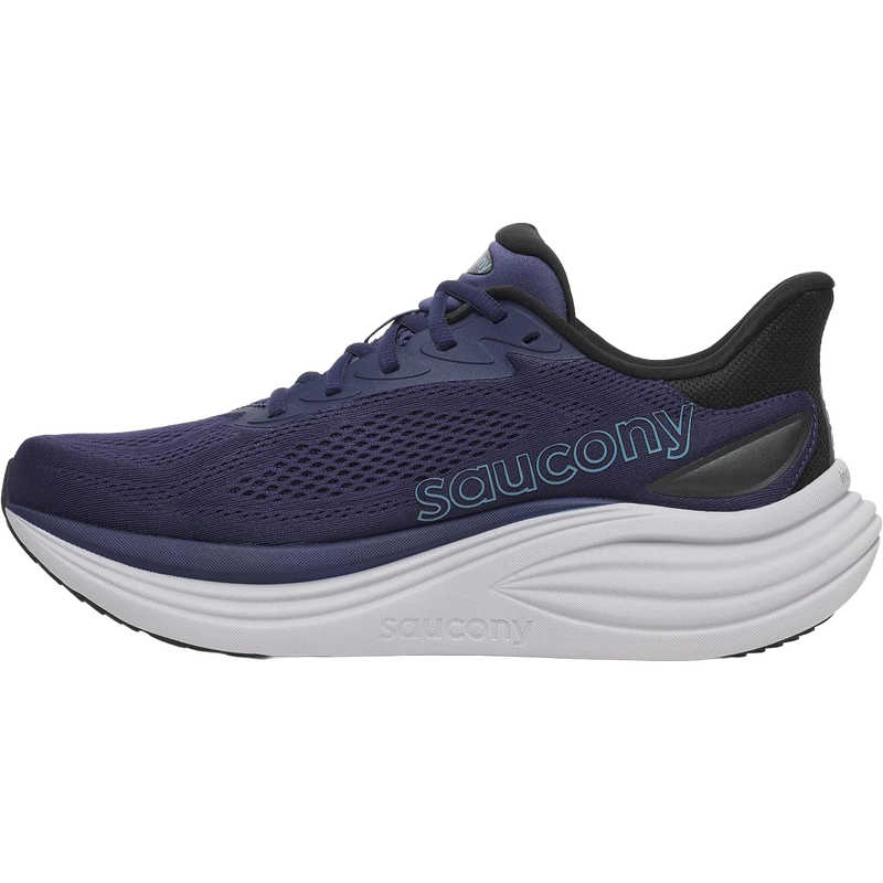 Men's Triumph 24, Saucony Triumph 24 in Naval Windward lateral view