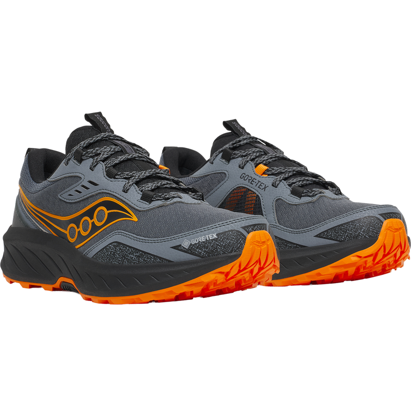 Men's Excursion TR18 GTX, Saucony Men's Excursion TR18 Trail GTX 3/4 view