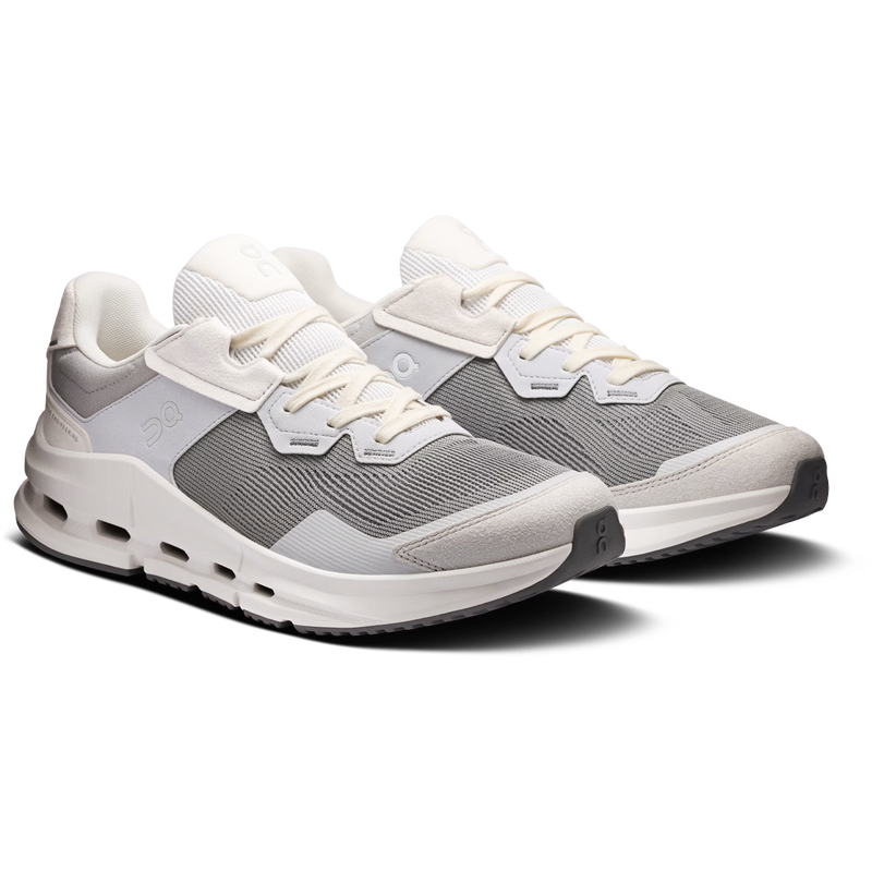 Men's Cloudnova Rift, On Men's Cloudnova Rift in Alloy Glacier side by side angled view