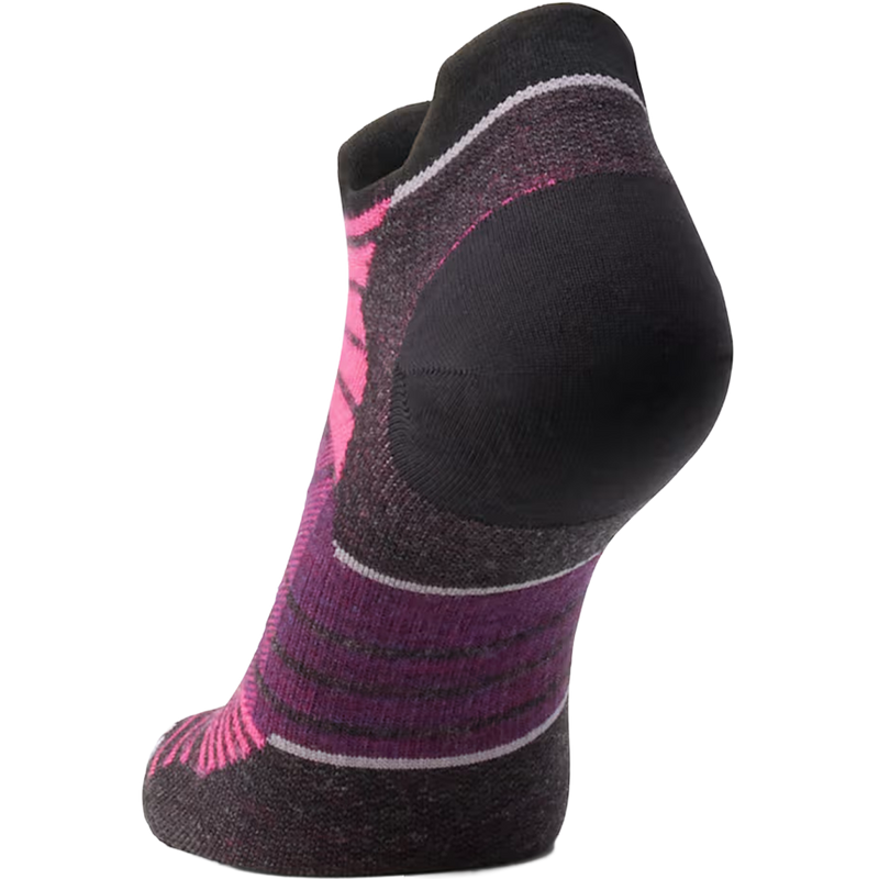 Women's Run Zero Cushion Stripe Low Ankle, Smartwool Women's Run Zero Cushion Stripe Low Ankle heel