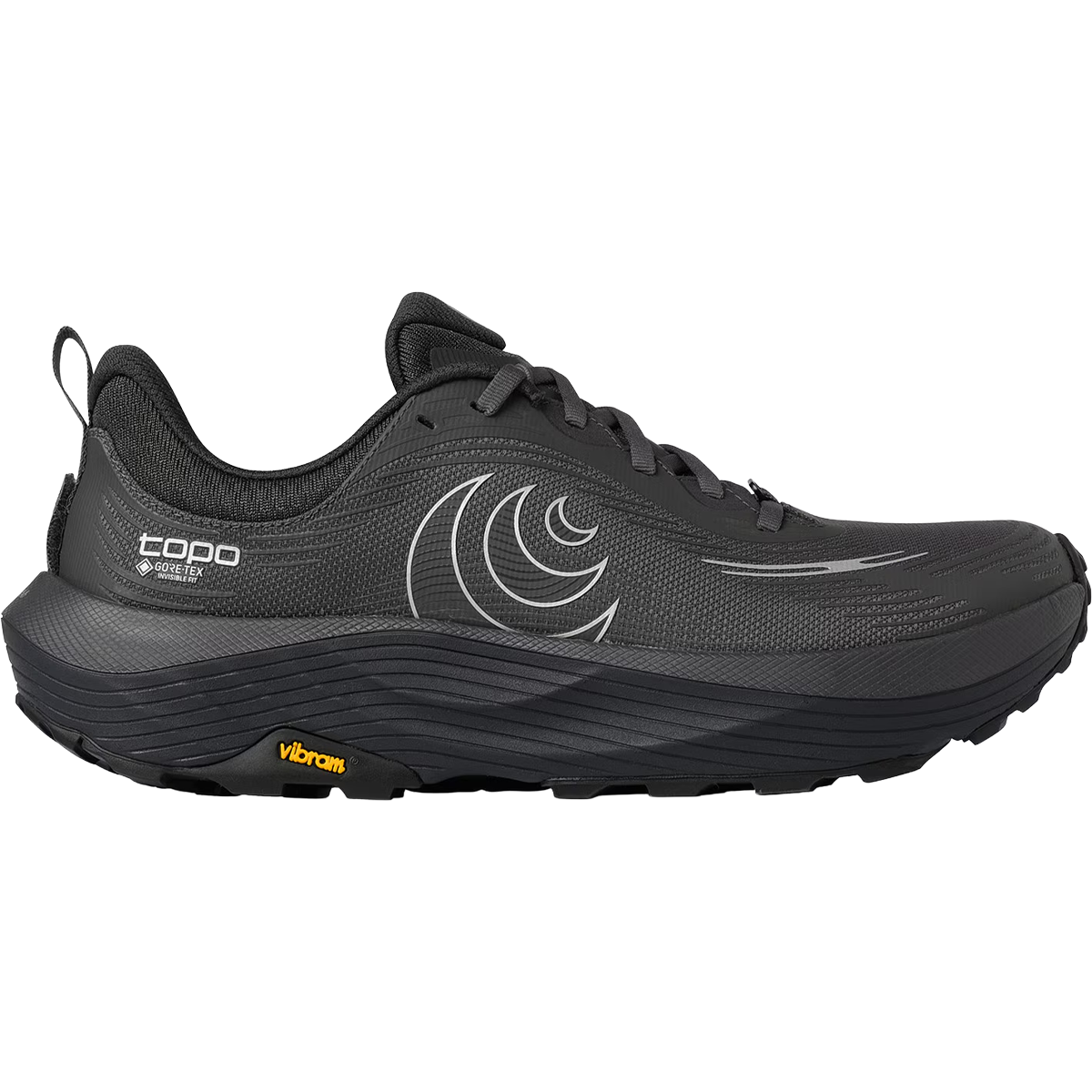 Topo Athletic Men's Ultraventure 5 GTX in Charcoal Black