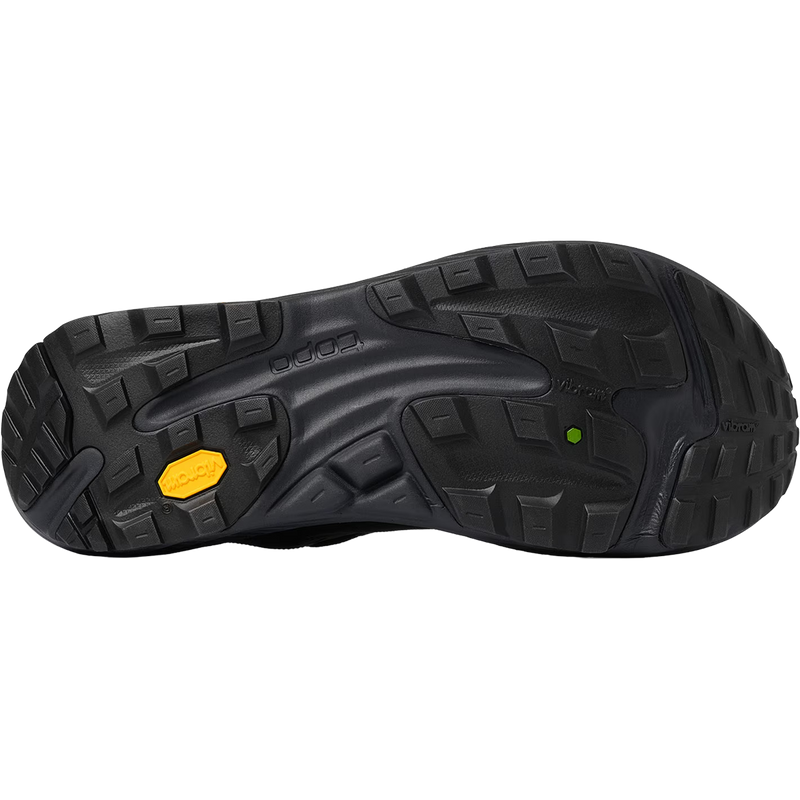 Topo Athletic Men's Ultraventure 5 GTX in Charcoal Black traction view