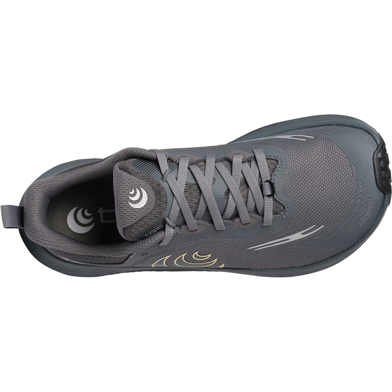 Topo Athletic Women's Ultraventure 5 GTX in Grey Butter top view