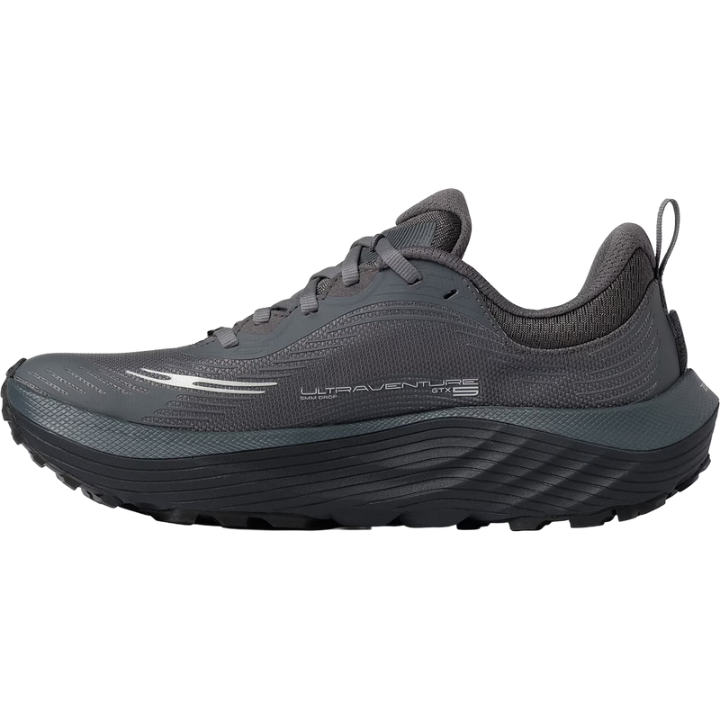 Topo Athletic Women's Ultraventure 5 GTX in Grey Butter left facing