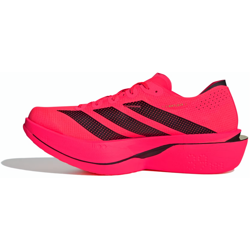Men's Adizero Adios Pro 5, Adidas Men's Adizero Adios Pro 5 in Solar Turbo/Core Black inside profile