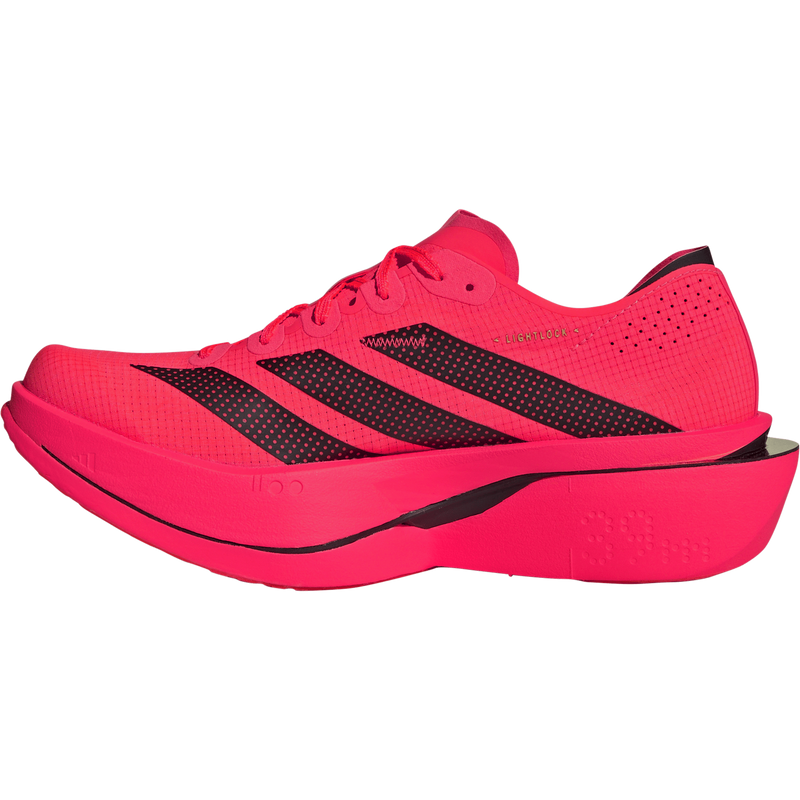 Women's Adizero Adios Pro 5, Adidas Women's Adizero Adios Pro 5 in Solar Turbo/Core Black inside profile