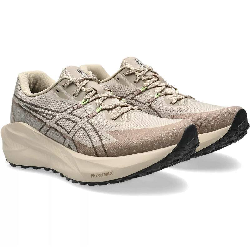 Women's BlazeBlast, Asics Women's BlazeBlast in 250-Simply Taupe/Yellow pair right