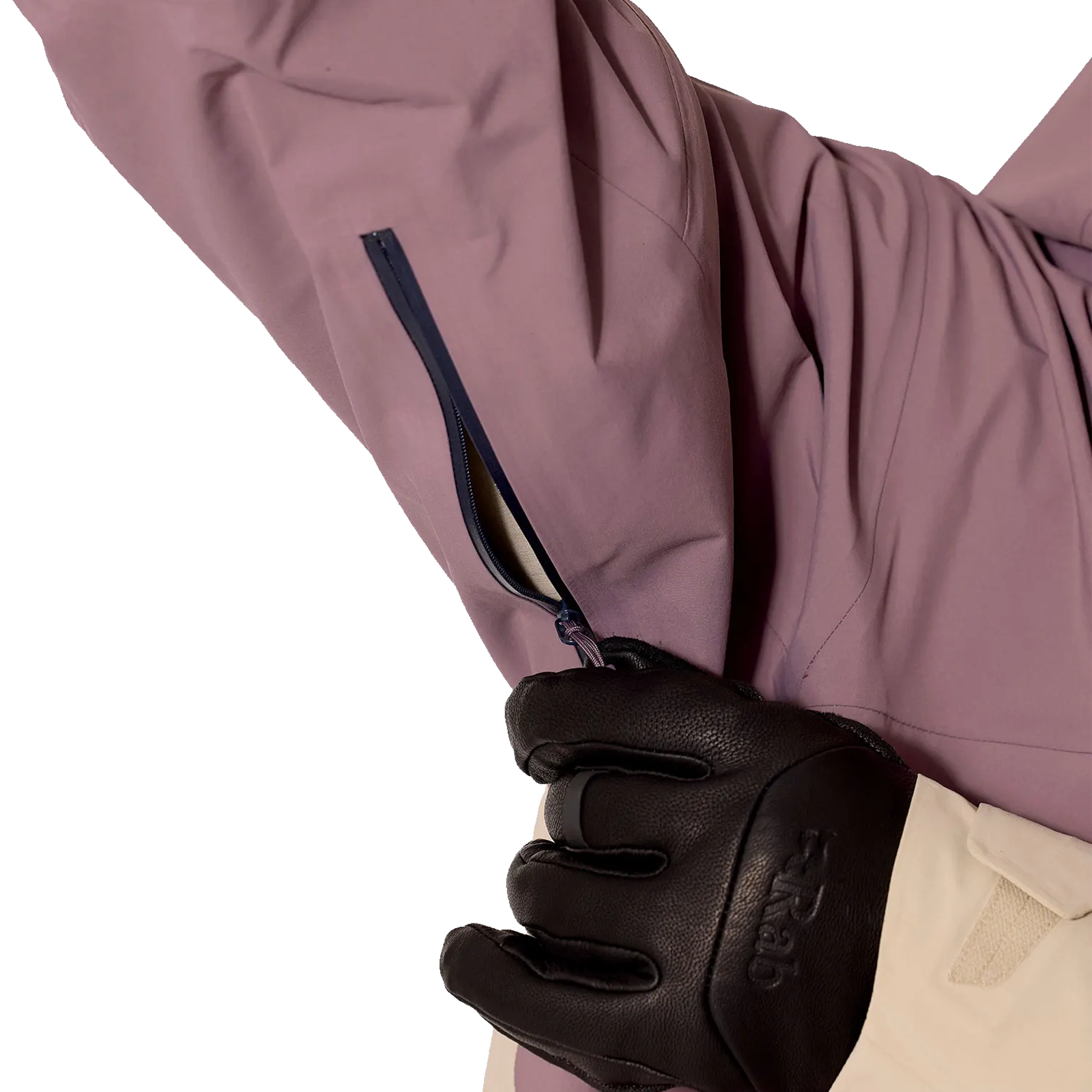 RAB Men's Bigline Jacket underarm vent