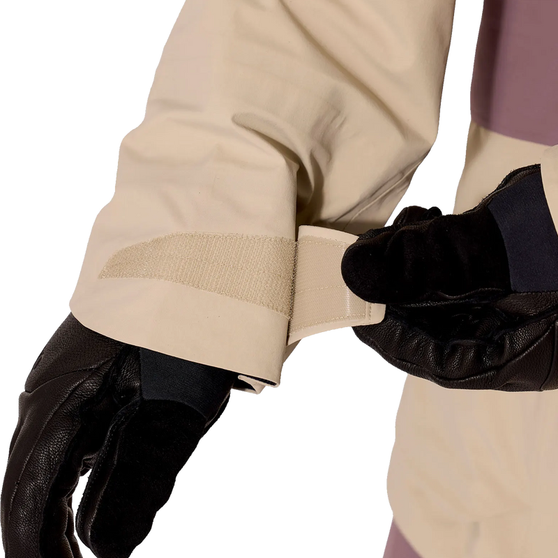 RAB Men's Bigline Jacket cuff hook and loop