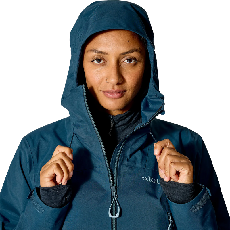 Rab Women's Kangri GTX Jacket Hood drawcord