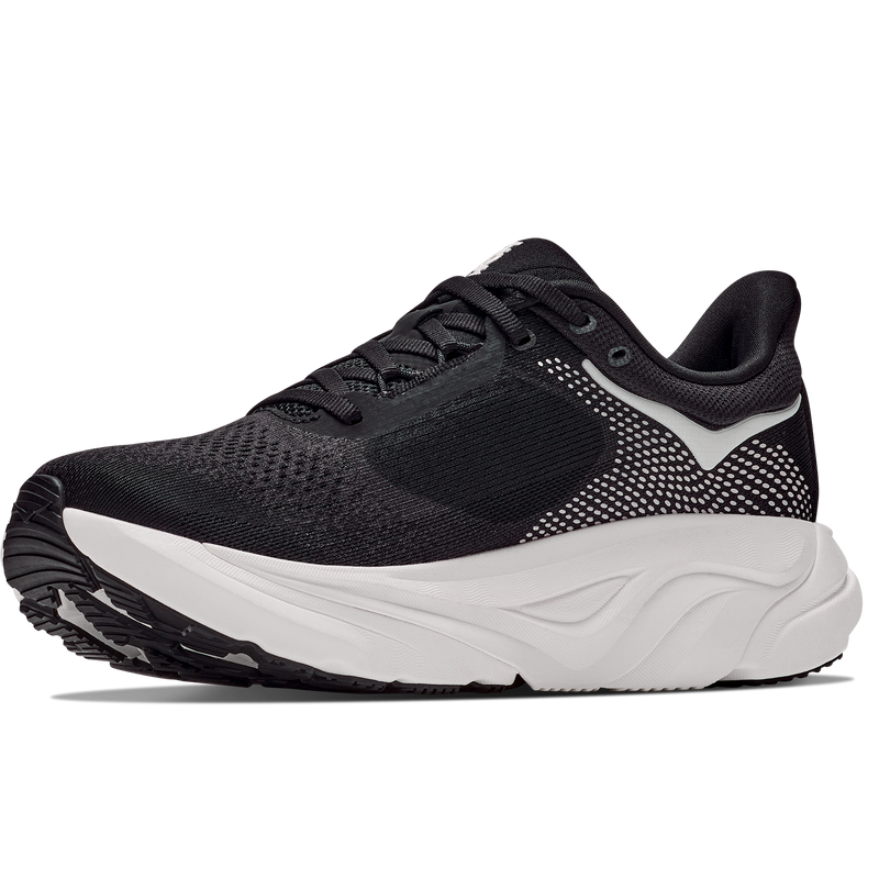 Men's Arahi 9, Hoka Arahi 9 in BWHT-Black/White inside front profile