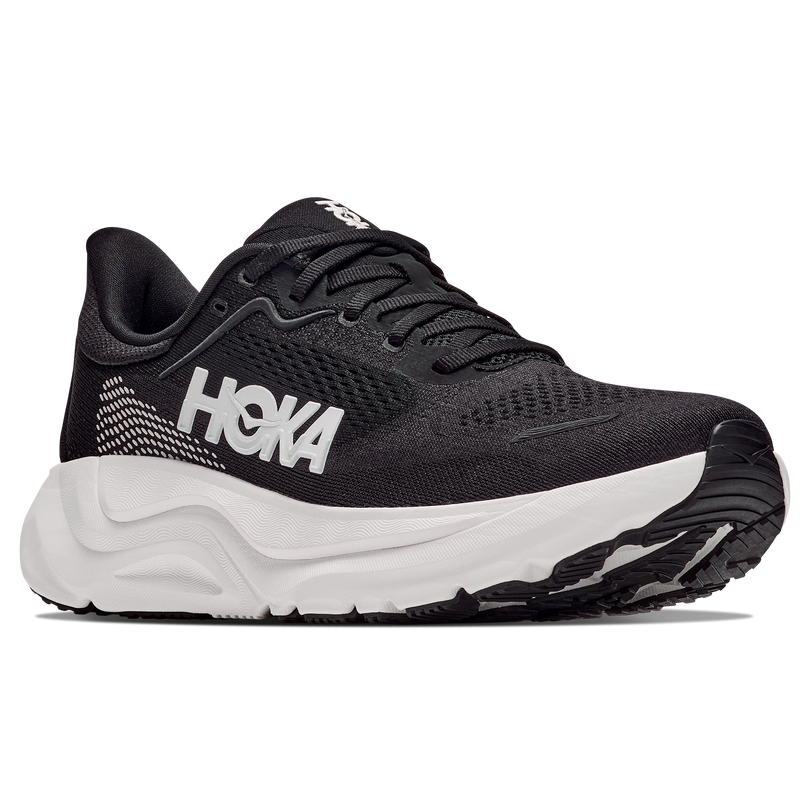 Men's Arahi 9, Hoka Arahi 9 in BWHT-Black/White right front
