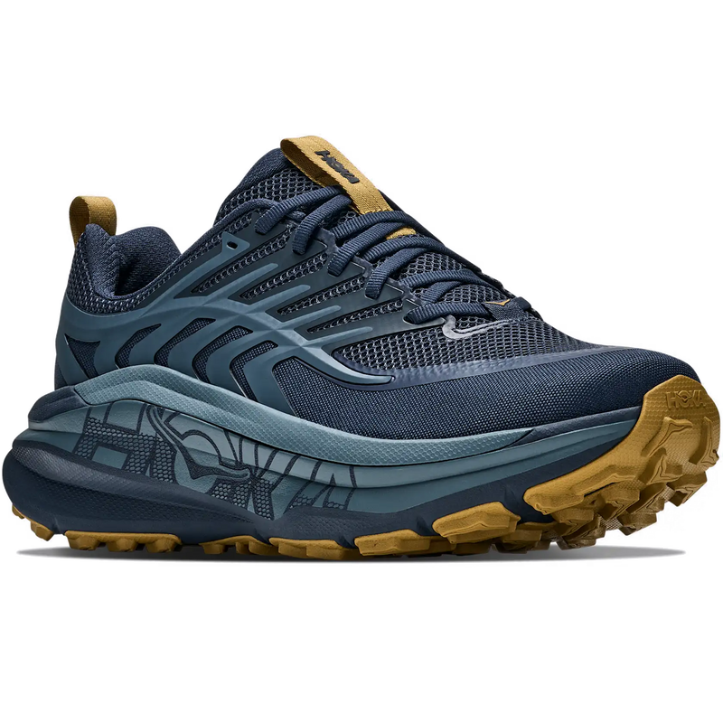 Men's Stinson 8, Hoka Men's Stinson 8 in VFD-Varsity Navy/Faded Navy right front