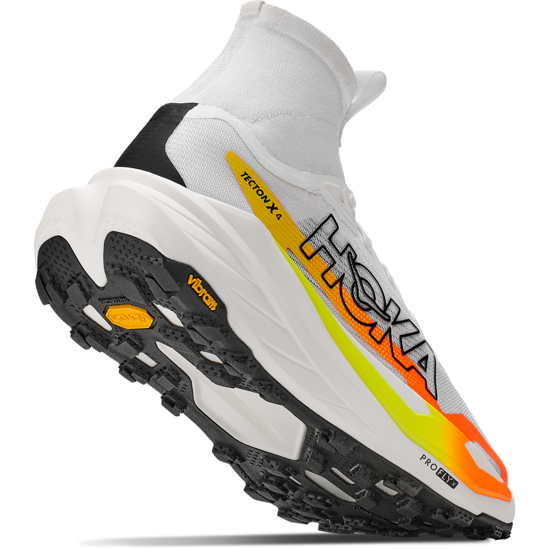 Men's Tecton X 4, Hoka Men's Tecton X 4 heel raised