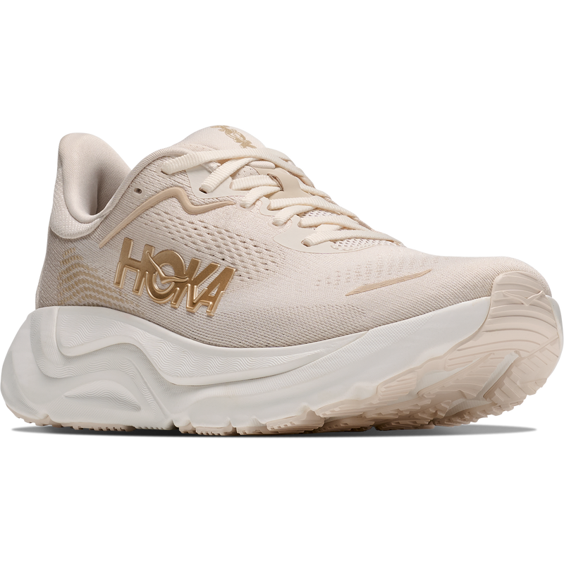 Women's Arahi 9, Hoka Women's Arahi 9 in ALK-Alabaster/Oat Milk right front