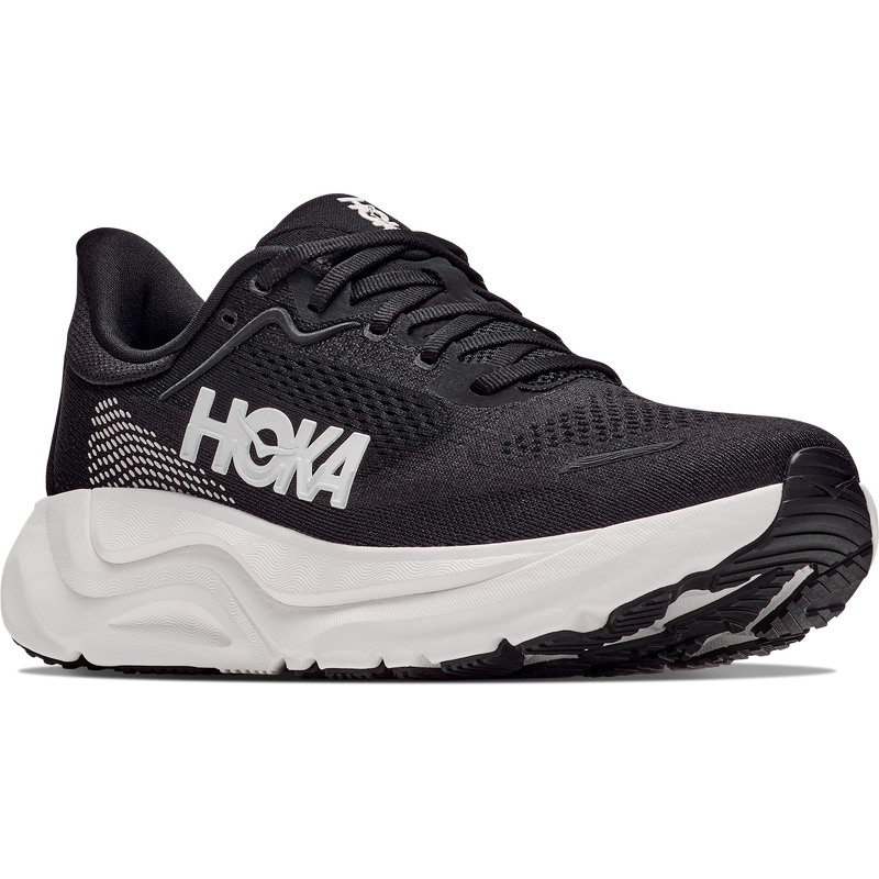 Women's Arahi 9 Extra Wide, Hoka Women's Arahi 9 in BWHT Black/White front right