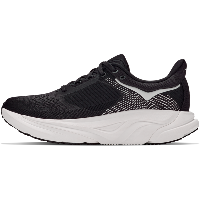 Women's Arahi 9 Extra Wide, Hoka Women's Arahi 9 in BWHT Black/White inside profile