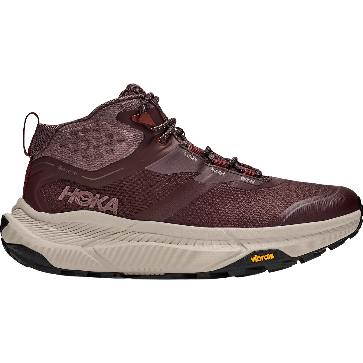 Hoka Women's Transport Hike GTX in Deep Mauve Smoky Quartz