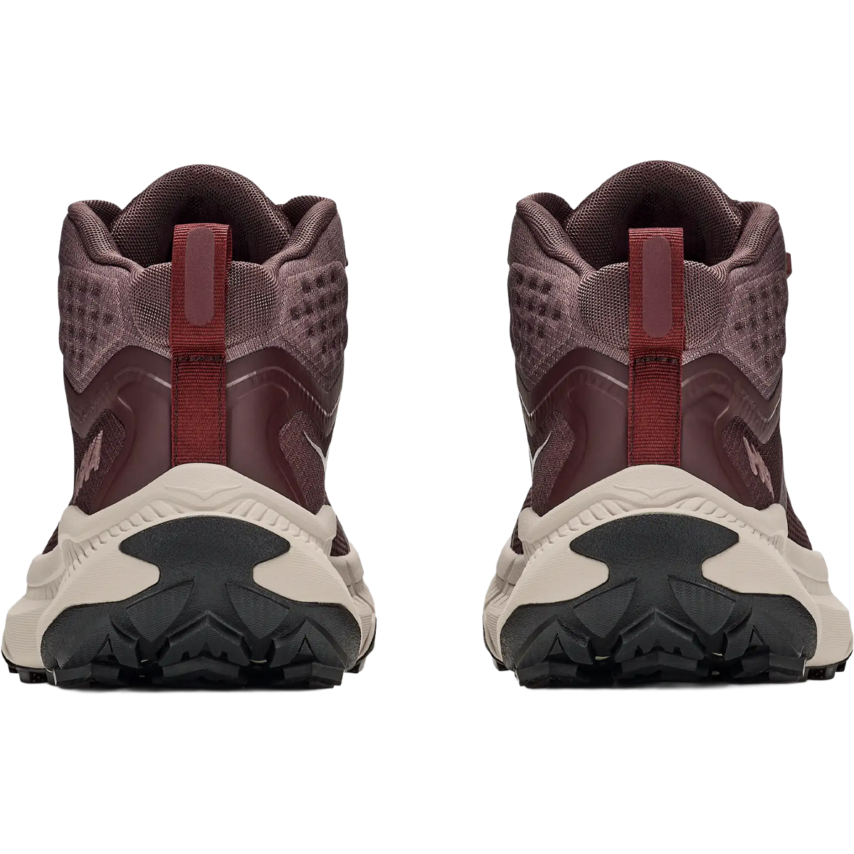 Hoka Women's Transport Hike GTX in Deep Mauve Smoky Quartz back view