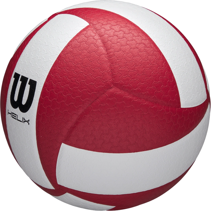 Helix Volleyball, Wilson Helix Volleyball in Red White with logo detail