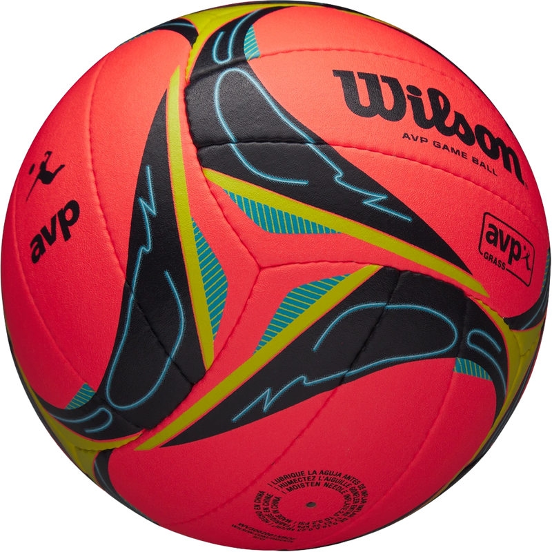 AVP OPTX Grass Game Volleyball, Wilson AVP OPTX Grass Game Volleyball other side view