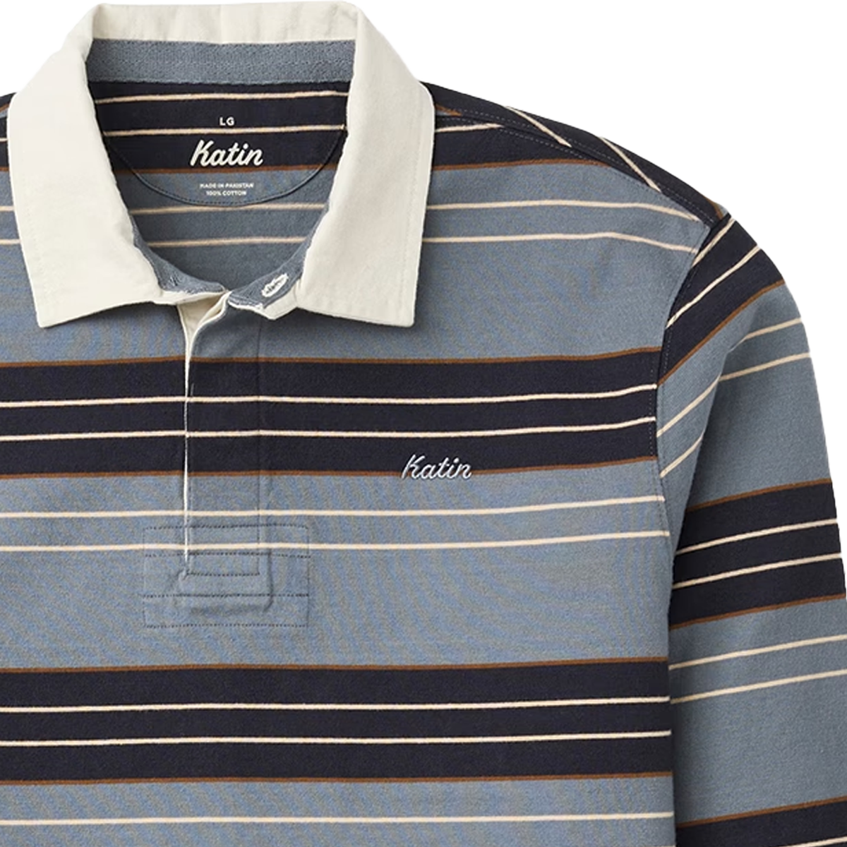 Men's Greg Long Sleeve Rugby Polo alternate view