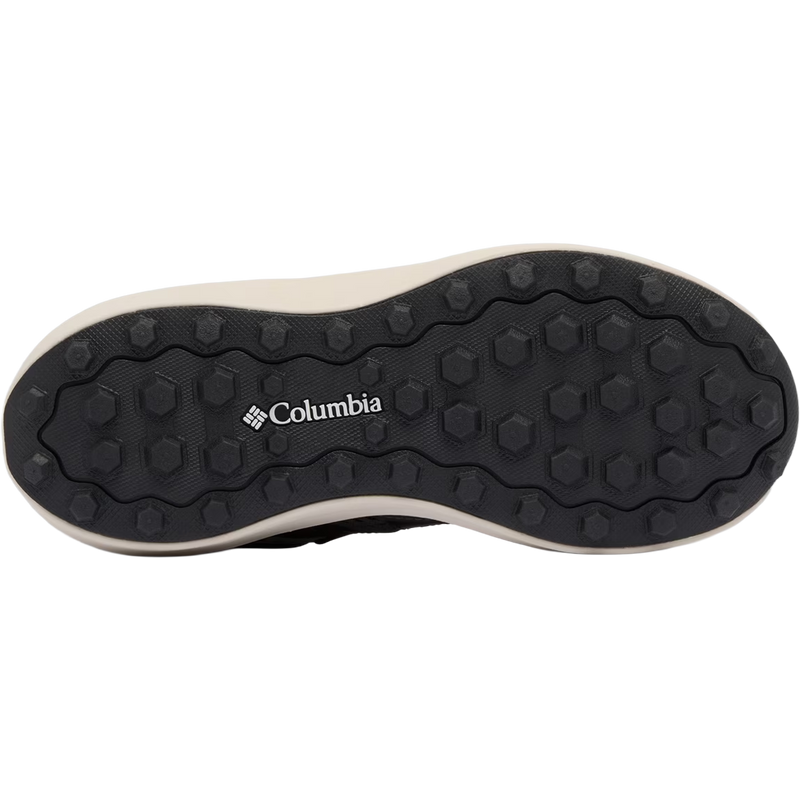 Youth Peakfreak Rush Mid Waterproof Shoe, Columbia Youth Peakfreak Rush Mid Waterproof Shoe in Black Grill bottom view