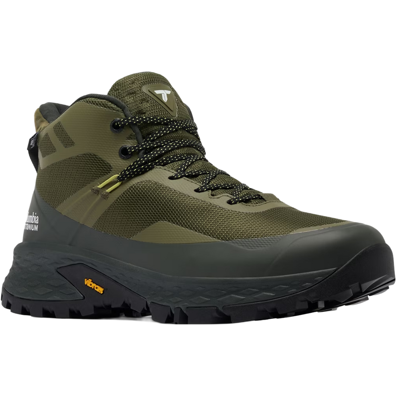 Men's Tellurix Titanium Outdry Mid Wide, Columbia Tellurix Titanium Outdry Mid Wide angled right facing