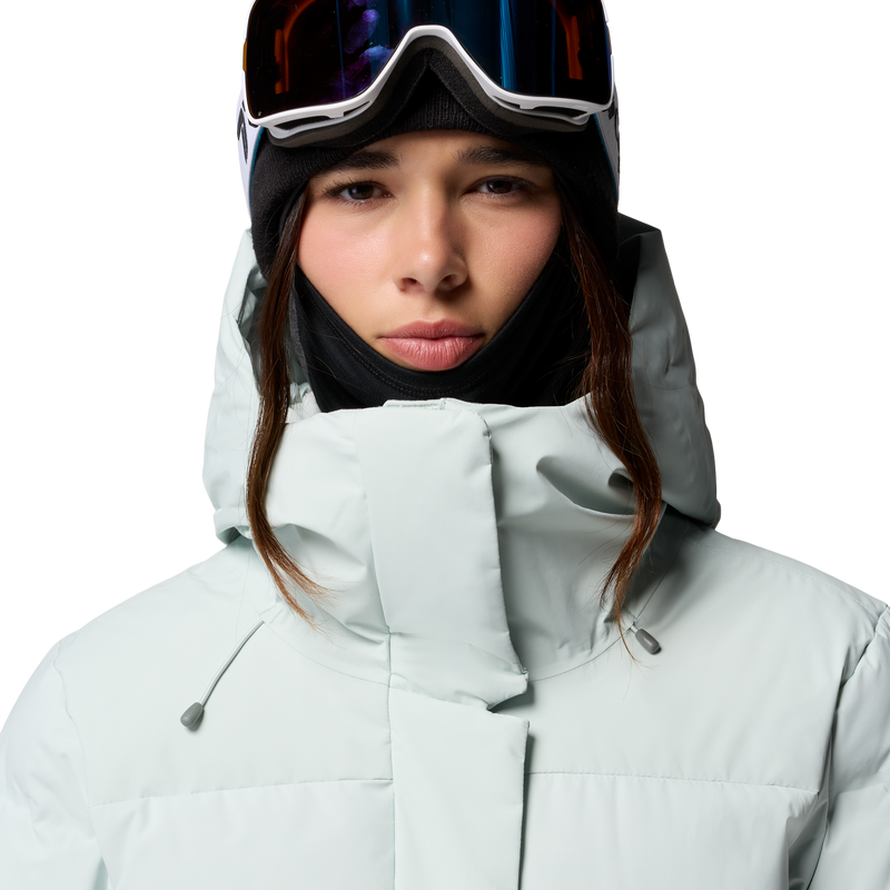 Columbia Women's Roffee Ridge Down Heat Seal Jacket Neck Line